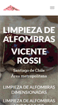 Mobile Screenshot of limpiezadealfombras.com